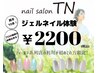 【ティーエヌ系列店初めての方限定】お試しジェルネイル オフ込み2200円
