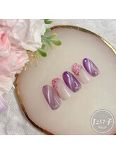 たけ子ビューティーサロン 川崎店(たけ子beauty salon)/パープルネイル
