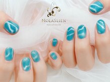 ノーラスリエン 銀座(NOLASLIEN)/夏色マグネットネイル 東銀座