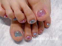 ライク(Like)/ワンカラーにプラスラメ