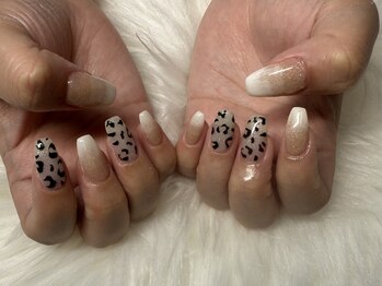 アネラネイル(Anela nail)/レオパードネイル