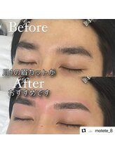 モテテ 池袋店(motete)/施術例:池袋メンズ眉毛サロン34