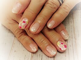 プッチ柄ネイル