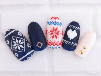 アミュージングネイル(amusing nail)/150分☆手描きノルディック
