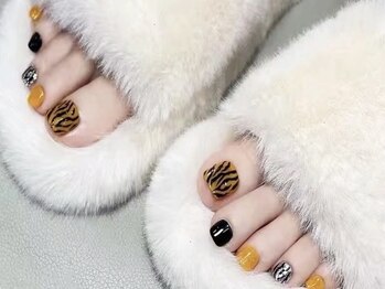 ラッキー 渋谷店(Lucky)/秋フットネイル