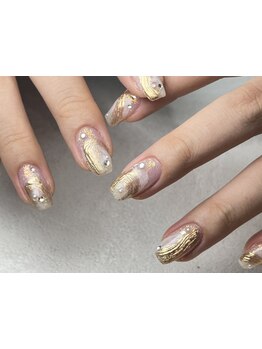 手描きアートが得意なサロン