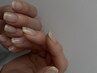 【azu担当/basic french】 綺麗に見える、繊細な指先に。