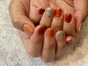 ガーデン ヘア&エステ&ネイル Garden/テラコッタネイル