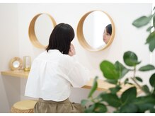 麗温(rion)/お着換え後はパウダースペース♪