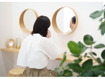 麗温(rion)/お着換え後はパウダースペース♪