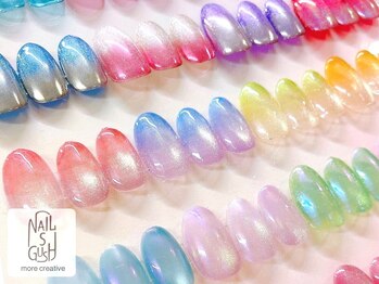 ネイルズガッシュ 蒲田東口店(NAILsGUSH)の写真/≪洗練されたシンプル可愛いデザインがいっぱい≫シンプルだけど存在感があるデザインで指先を彩る♪