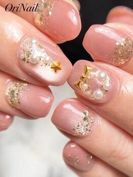 クリスマス定額ネイルデザイン