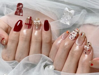 ラベンダービューティー(Lavender Beauty)の写真/【豊橋】人気のパラジェルとキレイなフォルムで、再現力と長持ちに自信アリ☆持ち込みデザインも大歓迎♪