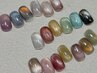 フットネイルmagnet◆うるうるマグネットネイル￥9350【パラジェル代込み】 