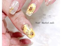 ノアブルーバードネイルズ(Noah' bluebird .nails)/向日葵アート