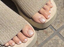 リンツバイアンジェ(Linz by Ange)の雰囲気（通年人気のフットネイル(￥5800～)もお任せください◎）