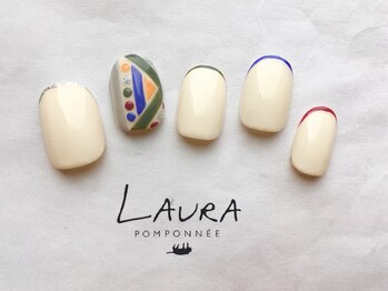 ローラポンポニー(Laura pomponnee)/カジュアル細フレンチ