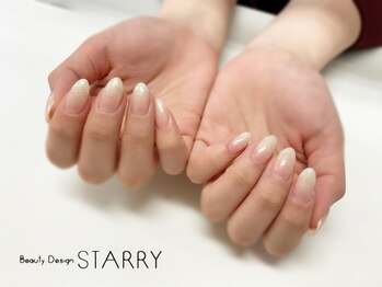 スターリー(STARRY)/白 グラデーション シンプル