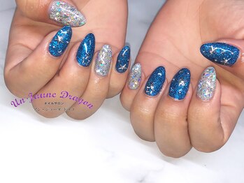 アン ジョーヌドラゴ/【自爪ネイル】グリッターネイル