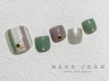 マークジーン 姫路(MARK JEAN)/16. フット ストライプ グリーン