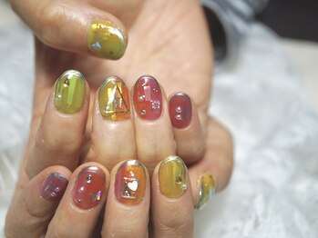 わたしのネイルとよもぎ蒸し/2ｈfree/オフなし