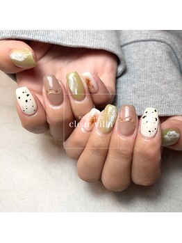 ネイルサロンクリアヴィラ(nail salon clear villa)/trend designコース¥8990