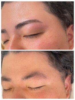 ケリー(KELLY)/メンズ眉/眉パーマ＆眉WAX