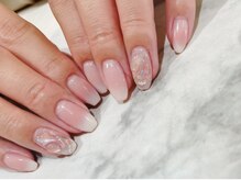 レイリス 金町店(Raylice)/エアブラシで白グラデーション