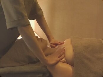 private salon solim. 【深層オイルリンパ/ヘッドスパ】/デコルテオイルトリートメント