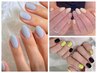 口コミ割【¥4490→3990】☆自爪☆マットorドット2本orバイカラー