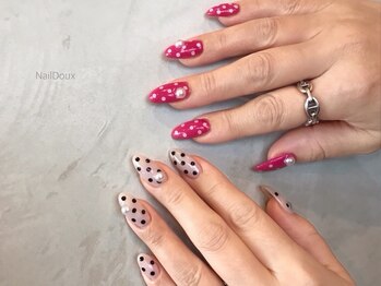 バイカラードットアート