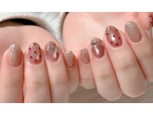 ネイルアンドアイラッシュスタジオ シュシュ(chouchou)/マグネットフラッシュハートホロ