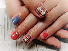 ウォーターワールド 大和店(WATER WORLD)/チェックネイル