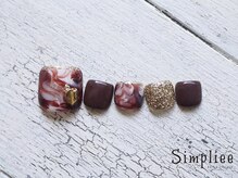 シンプリー ネイルアンドアイラッシュ 祖師谷大蔵店(Simpliee Nail&Eyelash)/フットネイル