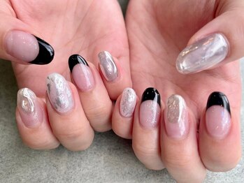 ビューティービースト フォー ネイルアンドアイラッシュ 並木店(beauty:beast)/フレンチデザイン