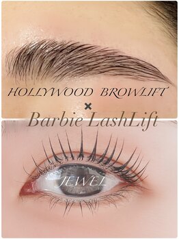 ジュエル(JEWEL)/眉毛＆まつ毛の同時施術