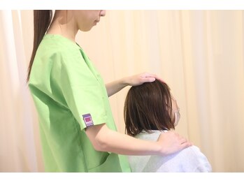 牛久カッパ整体院 日立店/首の痛み・可動域をチェック