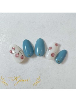 ケージュール(Kjour)/レトロさくらんぼネイル