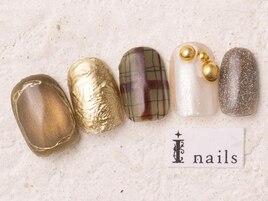秋チェックニュアンス8480円