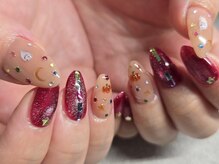 ネイルフロンティア 吉祥寺(NAIL FRONTIER)/F手描きハロウィン11980円