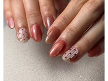 ラモーヴ(La mauve)/ハートネイル　 ￥8.000