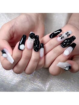 クイーンズビューティーサロン 新宿本店(Queen's beauty salon)/チップ長さ出し10本やり放題