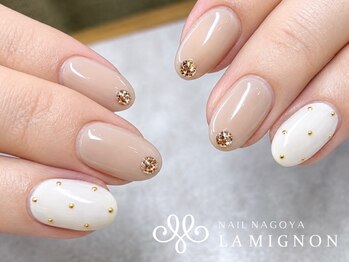 ラミニョンネイルナゴヤ(La Mignon Nail Nagoya)の写真/【オフ無料◇シンプル定額￥5300/トレンド定額￥6900】定額デザイン豊富にご用意*人気のパラジェルあり*