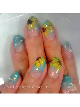 ネイルサロン クール(Nailsalon Coeur)/Art込バイオ¥7700リゾート
