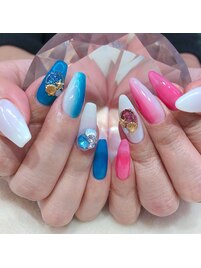 縦グラデーション