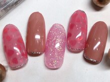 プルトワ(pourtoi)/囲みハートネイル☆