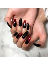 ナナズネイル 西小倉店(NANA's Nail)/ブラックネイル　　by石川