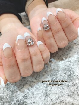 プライベート ネイルサロン マーマ(murmur)/バーチャルフレンチネイル