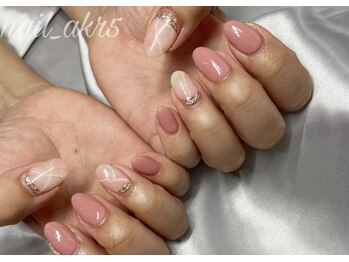 レイ(REY)/大理石ネイル