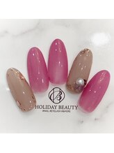 ホリデービューティー(HOLIDAY BEAUTY)/クリア感カラー×アメジスト原石